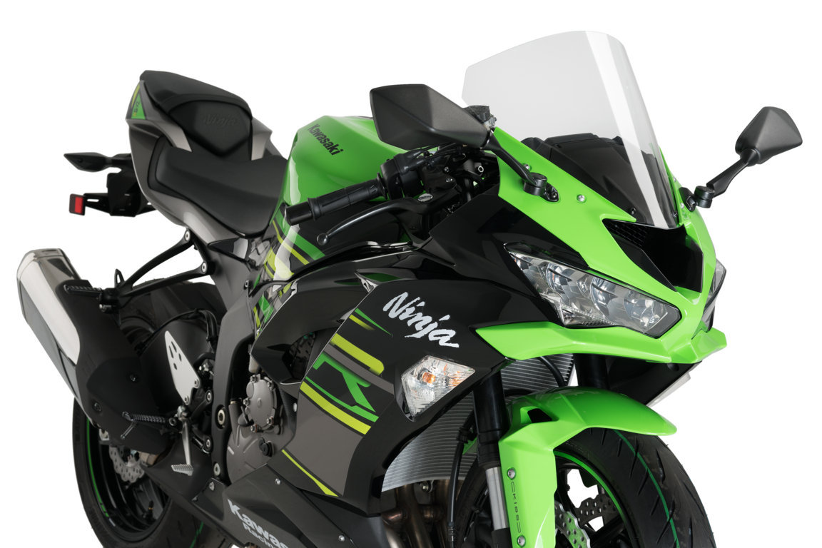 rrr Puig R-Racer Windscreen - 2013-2020 Kawasaki Ninja ZX-6R - 3629*